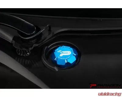 Paragon Performance Blue Brake Fluid Cap Cover Chevrolet C8 Corvette 2020-2024 - PP-P0012A-A-BLU-EN